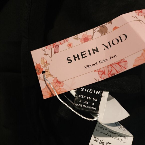 SHEIN MOD Lace Up Front Cami Mini Dress Corset Dress Size Small Us.4 - Picture 4 of 4